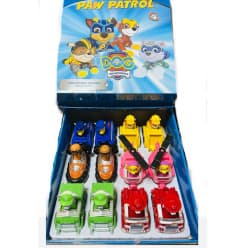 Paw Patrol Style Rescue Racer Toy with Figure (Set of 12 Pcs) | Dog Patrol Pull-Along Vehicle Toys for Kids | Ages 3+ | Color as per Stock dispatched
