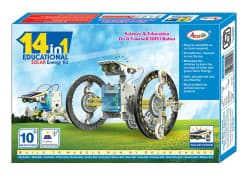 14-in-1 Educational Solar Energy Robot Kit | DIY Science Toy Builds 14 Solar Models | Ages 10+
