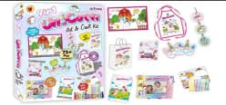 9-in-1 Unicorn Art & Craft Kit | 75+ Pcs Colouring, Sketch Pens & Craft Set for Girls | Ages 5+