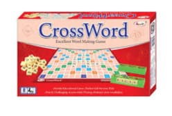 Crossword Word Making Board Game | Scrabble Style Educational Spelling Game for Kids & Family | Ages 8+ | Pack of 1 Set