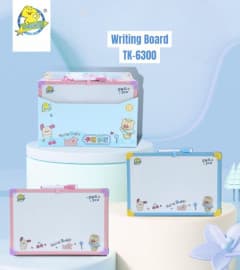 Kids Writing Whiteboard Small with Frame | Drawing Board for Home & School | Color as per Stock Dispatched | Pack of 1 Pc