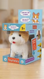 Walking Barking Puppy Toy | Soft Plush Dog Toy for Kids | Pack of 1 Pc