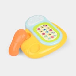 5-in-1 Musical Baby Phone Toy with Lights & Learning Modes | Toddler Telephone Toy | Pack of 1 Pc