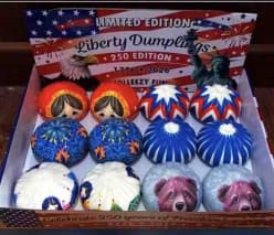 Printed Dumpling Squishy Bun | Soft Slow Rising Squeeze Fidget Toy for Kids | Random Design as per Stock Dispatched | Pack of 1 Pc