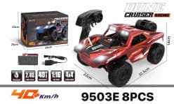 1:16 Hobby Grade RC Desert Racing Truck 4x4 | 2.4GHz Waterproof High-Speed 40+ km/h Remote Control Car With Rechargeable Battery