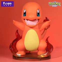 Pokemon Charmander Prime Figure 10 cm | Mini Collectible Model Anime Figurine For Kids & Collectors
