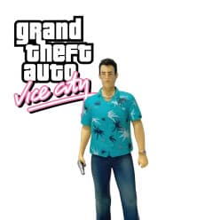 GTA Vice City Tommy Vercetti 18 cm Action Figure | Kingpin Collectible Gaming Figure For Collectors