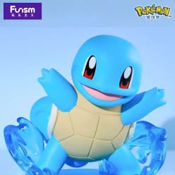 Pokemon Squirtle Prime Figure 10 cm | Mini Collectible Model Anime Figurine For Kids & Collectors