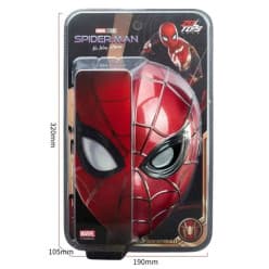 Spider-Man Integrated Suit Mask Red | 1:1 Scale Wearable Collectible Superhero Mask