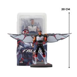 Falcon 20 cm 1:10 Scale 7 Inch Action Figure | Poseable Collectible Superhero Figure