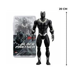 Black Panther 20 cm 1:10 Scale 7 Inch Action Figure | Poseable Collectible Superhero Figure