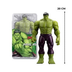 Hulk 20 cm 1:10 Scale 7 Inch Action Figure | Poseable Collectible Superhero Figure