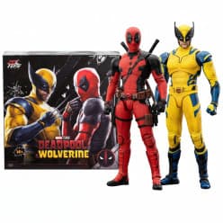Deadpool & Wolverine Combo Set 2 Piece 7 Inch 1:10 Scale Action Figures | Poseable Collectibles