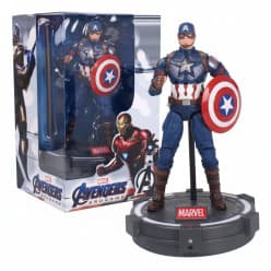 Captain America Avengers Endgame 1:10 Scale 18 cm Action Figure | LED Light-Up Display Base