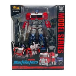 Optimus Prime Machine Hero Metal Model Transforming Robot Action Figure 23.5 cm | Truck To Robot Collectible