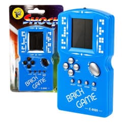 Retro Brick Game Handheld Console | Classic Electronic Puzzle Game for Kids | Color as per Stock Dispatched | Pack of 1 Pc