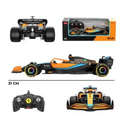 Rastar McLaren F1 1:18 RC Racing Car- 31CM | Remote Control Toy For Kids & Hobbyists