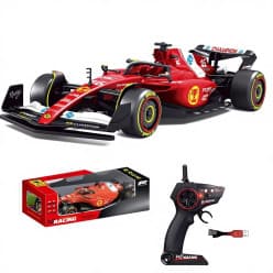 Jimyog 1:10 F1 Ferrari RC Racing Car High Speed 15KM/H with Simulation sounds and a 2.4GHz Controller | Remote Control Toy For Kids & Hobbyists
