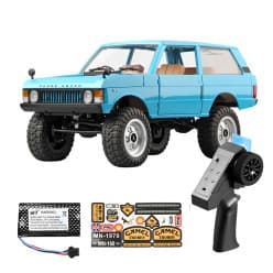 MN Models Range Rover Blue 1:12 4WD RC Crawler Car | Remote Control Toy For Kids & Hobbyists