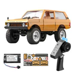 MN Models Range Rover Yellow 1:12 4WD RC Crawler Car | Remote Control Toy For Kids & Hobbyists