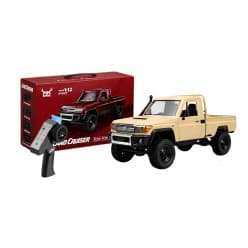 MNRC | Toyota Land Cruiser | 36 cm | Yellow | 1:12 Scale RC Car | Remote Control Toy For Kids & Hobbyists