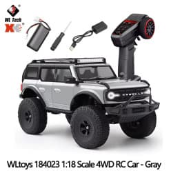 WLtoys 1:18 Ford Bronco 4WD Climbing RC Car | Remote Control Toy For Kids & Hobbyists