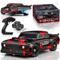 1:16 4WD RC Car With Led Lights 2.4g Radio Remote Control Car Drift Off-Road Driftmonster truck 36 Km/Hr