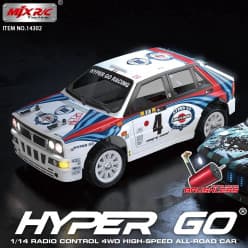 MJX Hyper GO Lancia 1:14 4WD RC Car 60+km/h | Remote Control Toy For Kids & Hobbyists
