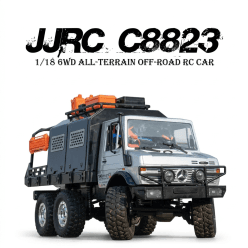 JJRC 1:18 Mercedes-Benz Unimog 6WD RC Off-Road rock Crawler | Remote Control Toy For Kids & Hobbyists