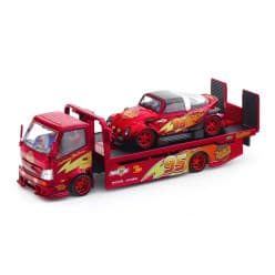 McQueen Coolcar 1:64 Scale Die-Cast Model Set | Hino 300 Truck & VW Beetle Style Cars | Collectible Diecast Car Set