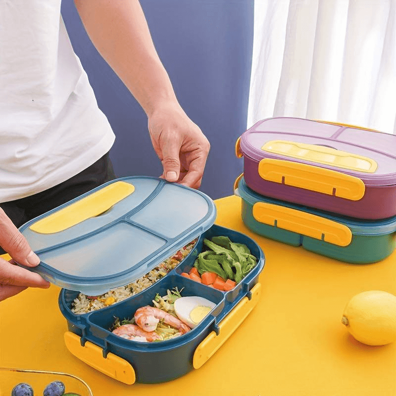 Leakproof 2 Compartment Tiffin Lunch Box - 1800ML