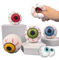 Eye Squishy Toy | Soft Squeeze Stress Relief Fidget Toy for Kids | Pack of 3 Pcs