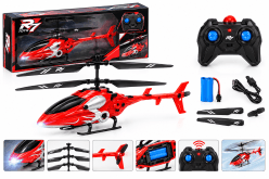 RC Cheetah Infrared Control Helicopter for Kids | Alloy Structure 3-Channel Model | Ages 14+