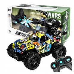 RC Water Bomb Car for Kids | 1:18 Remote Control Racing Car with Water Bead Blaster | Pack of 1 Pc