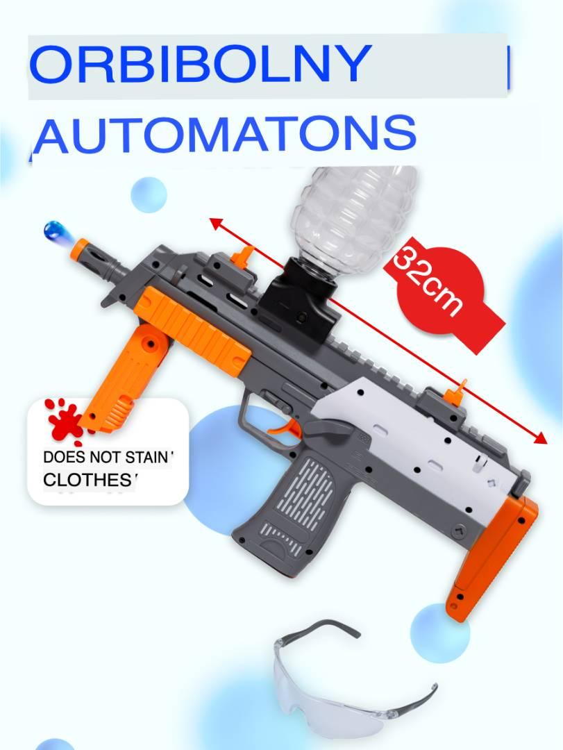 High-Speed MP7 Gel Blaster with 5000 Rounds & Rechargeable Battery Gun Guns & Darts  (Multicolor)