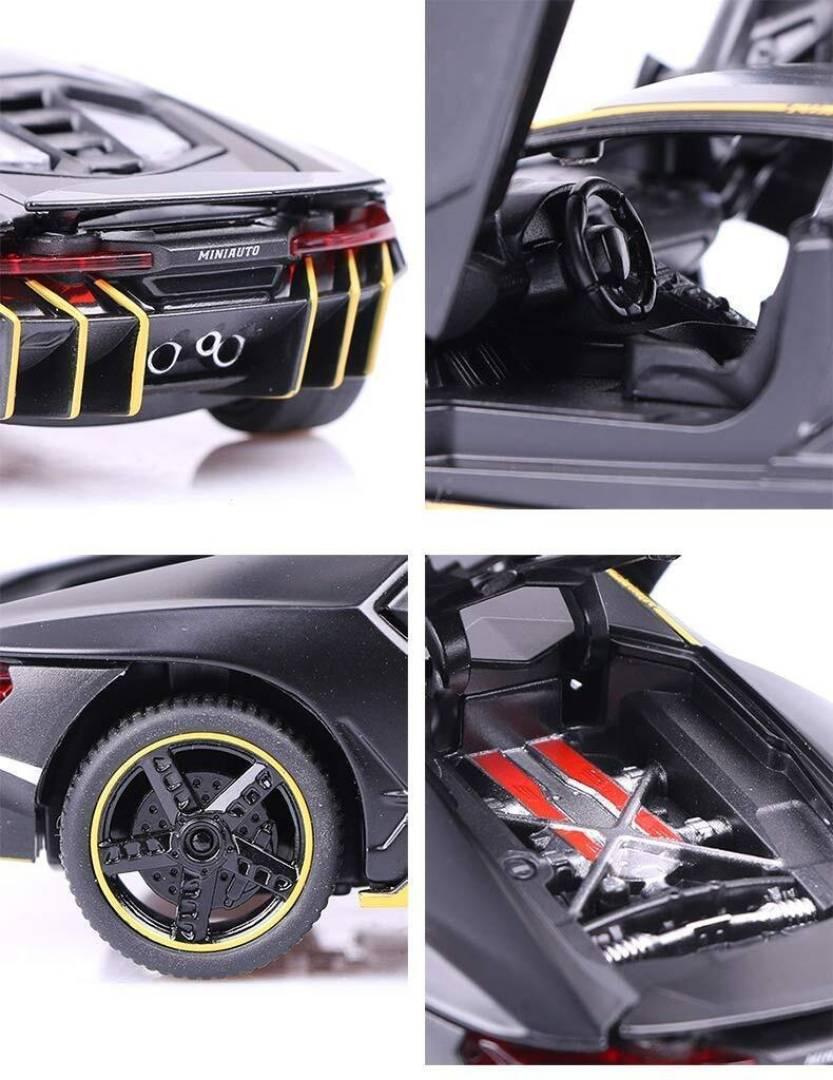 Die Cast Lamborghini 1:32 Scale Metal Body Alloy Toy Car with Light and Sound  (Multicolor, Pack of: 1)