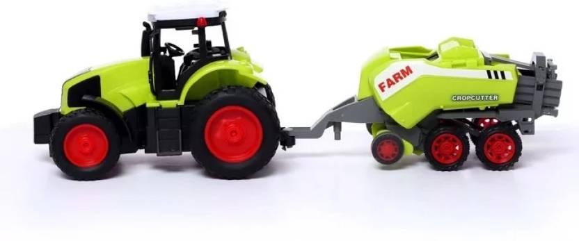 Remote Control 1:16 Farmer Tractor Car Cropcutter For Kids To Experience Farming  (Multicolor)