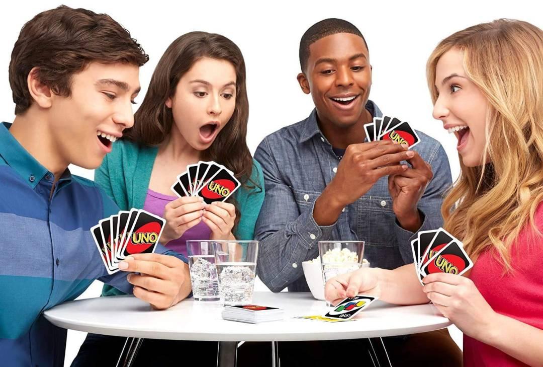 Playing Cards Premium Solid Paper Cards of UNO For Kids & Adults  (Multicolor)