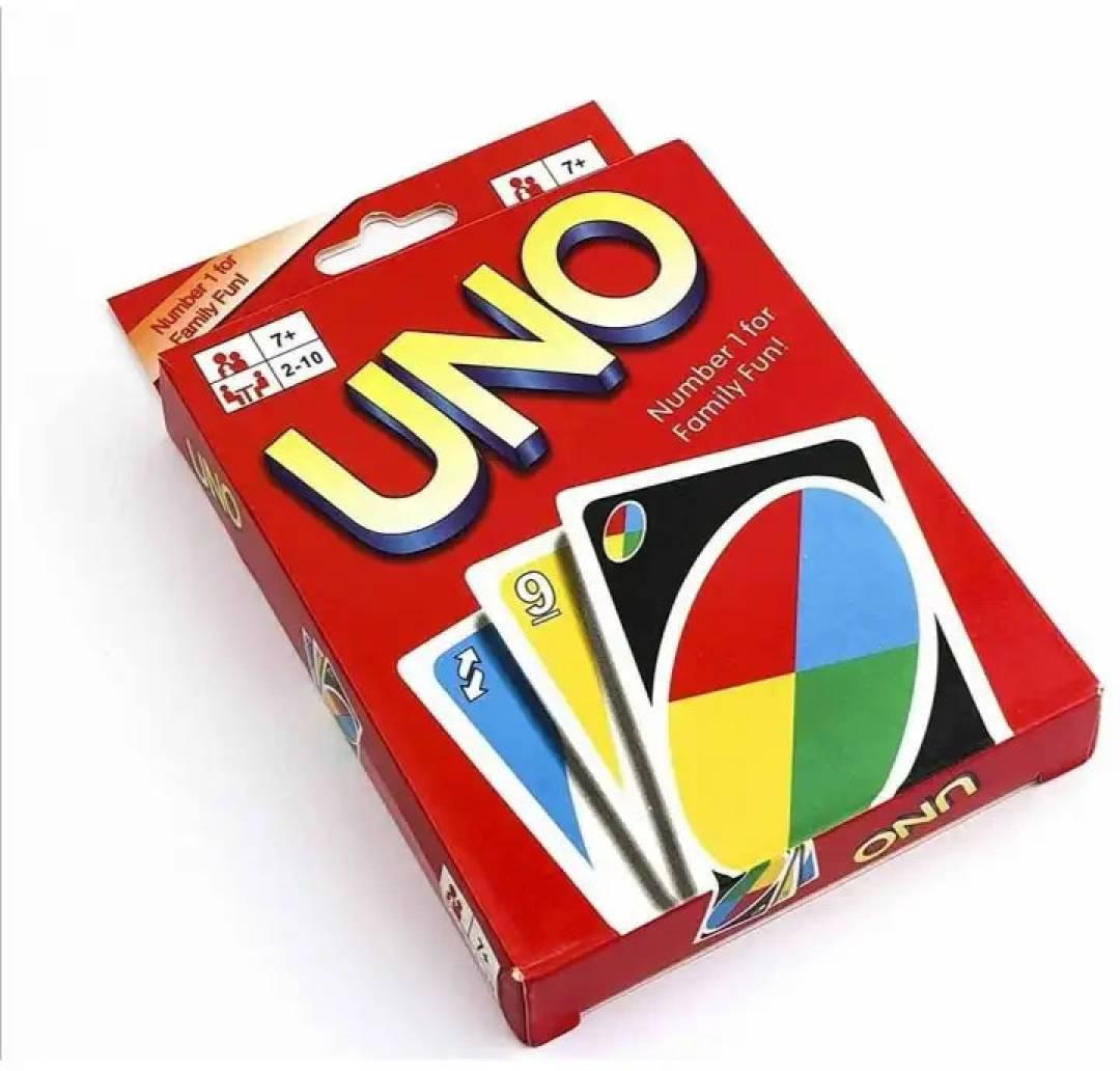 Playing Cards Premium Solid Paper Cards of UNO For Kids & Adults  (Multicolor)
