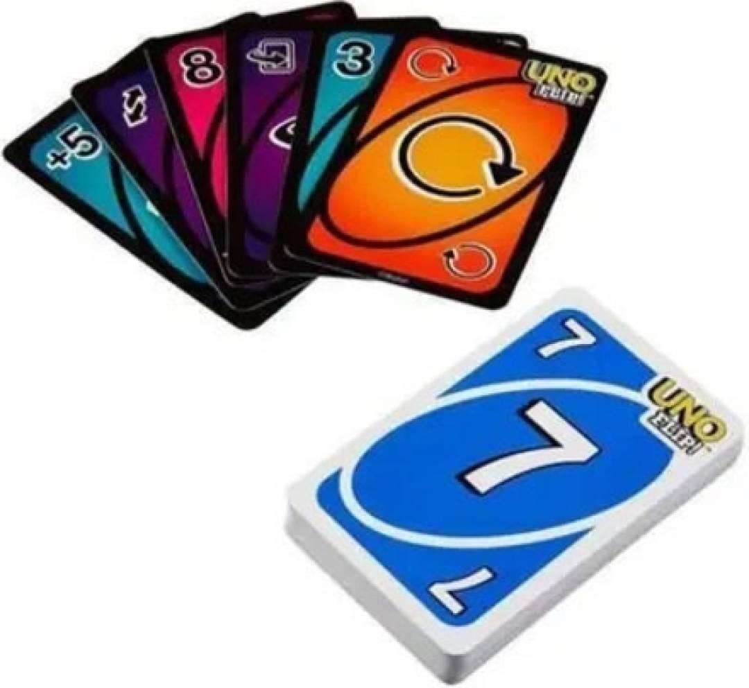 Uno Flip Side Card Game l Classic Colour & Number Matching Card Game  (Multicolor)