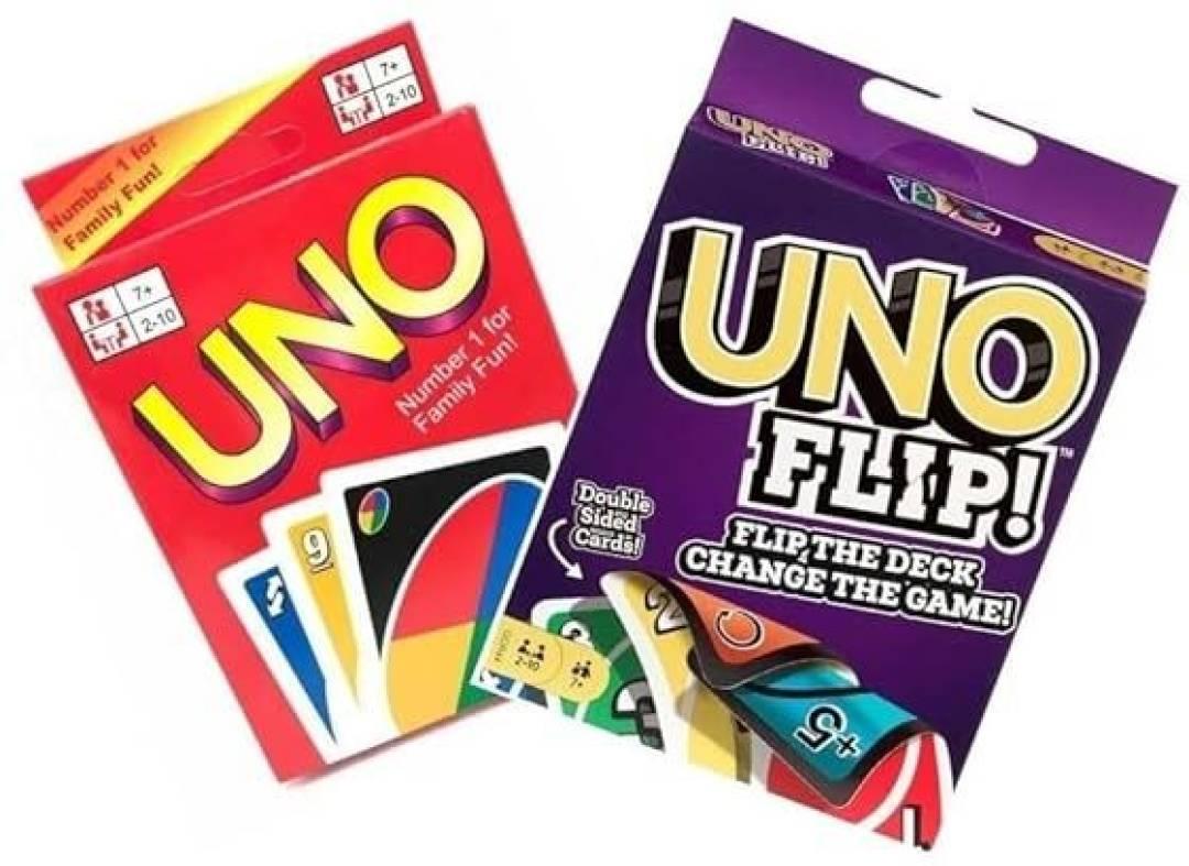 Uno Playing Card Game Combo Of UNO Regular & UNO FLIP - Best Quality