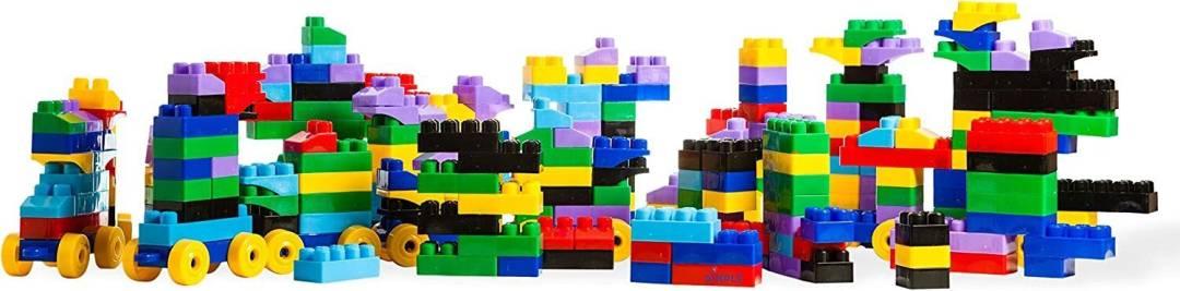 DIY Plastic Building Blocks for kids 3+ years 100+pcs  (Multicolor)