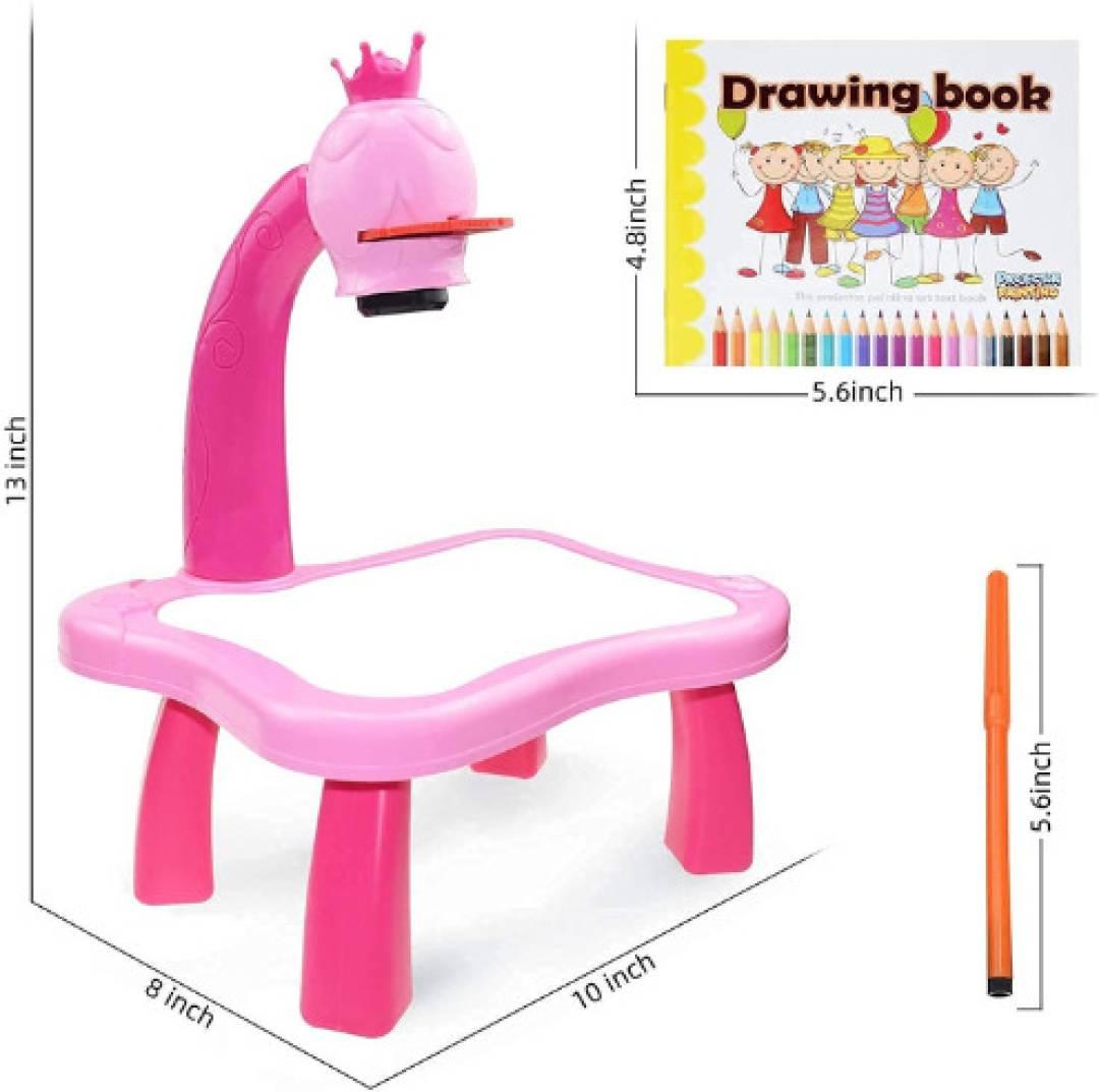 Drawing Projector Table for Kids, Trace and Draw Projector Toy  (Multicolor)