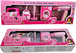 Battery Operated Household Pretend Play Set Appliances Accessories With Music