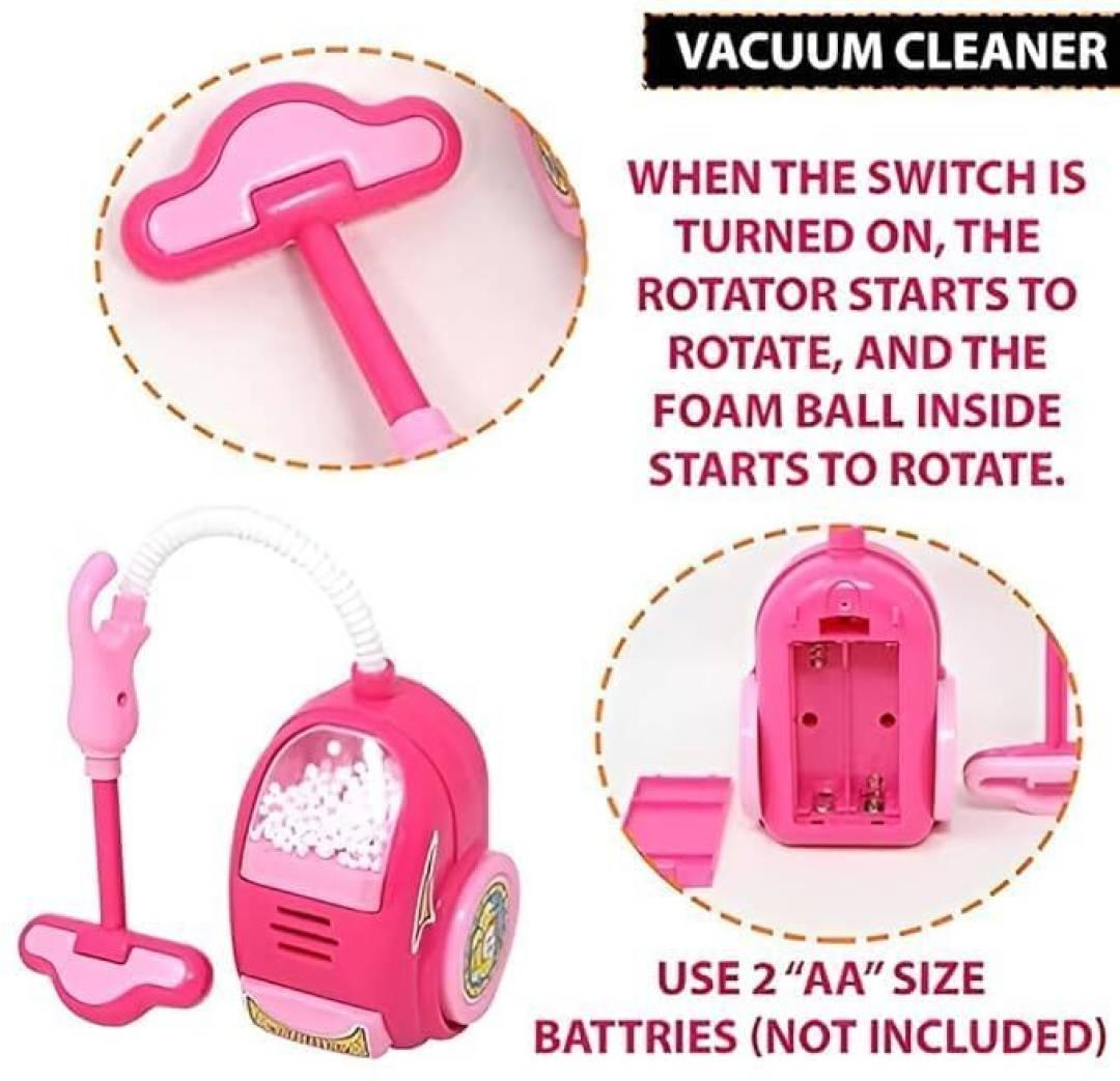 Battery Operated Household Pretend Play Set Appliances Accessories With Music