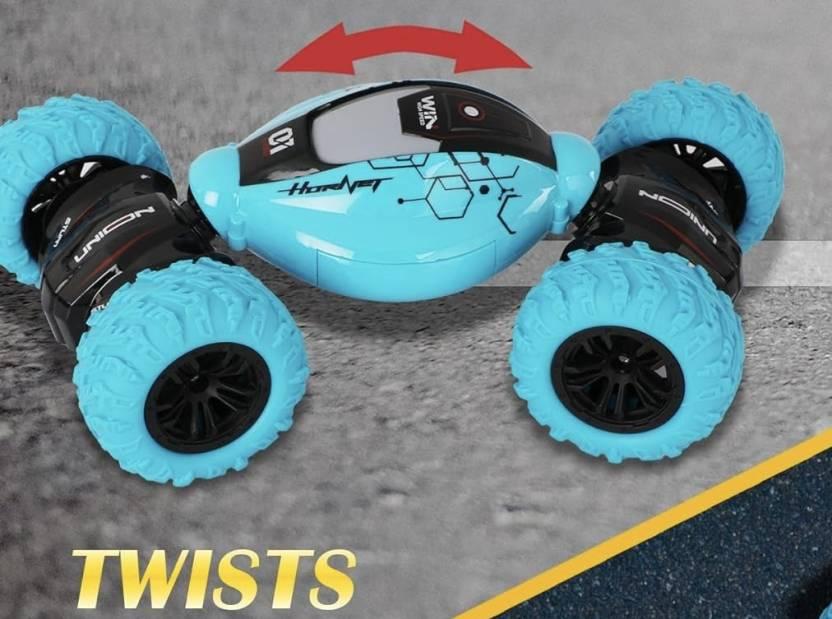 Remote Control 1:16 Twisting Stunt Car 360° Double Sided Rotation 2.4 GHz Car  (Multicolor)
