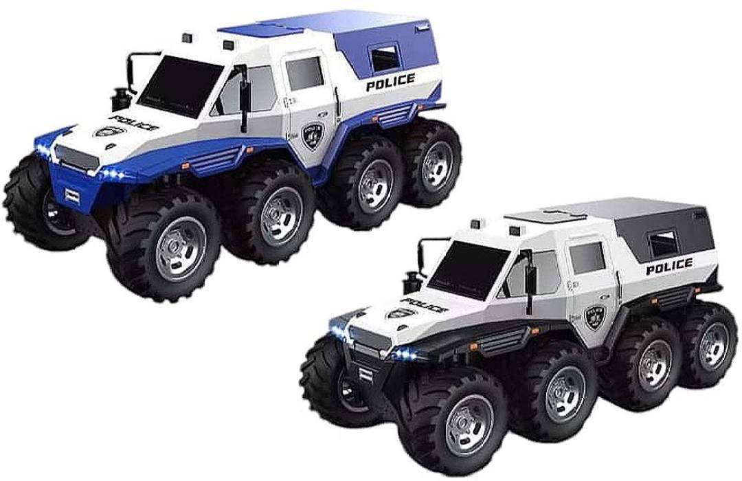 8-Wheel MOKA Remote Control Off-Road Police Vehicle for Kids  (Multicolor)