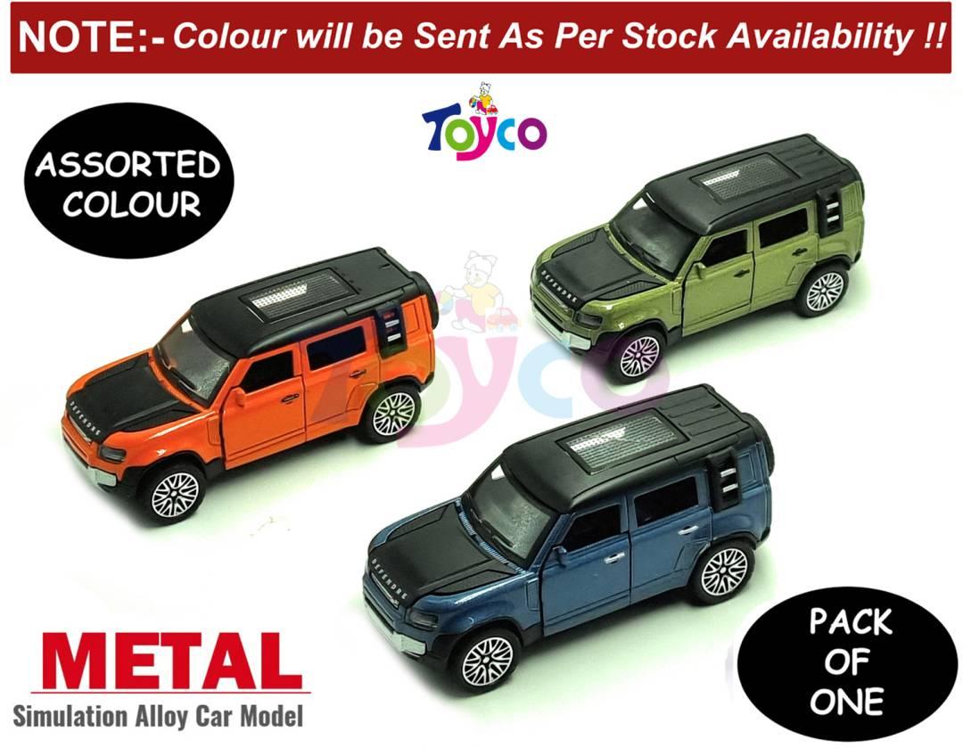 32 Scale Alloy Die-Cast Metal SUV Car Toy for Kids - Open Door & Pull Back