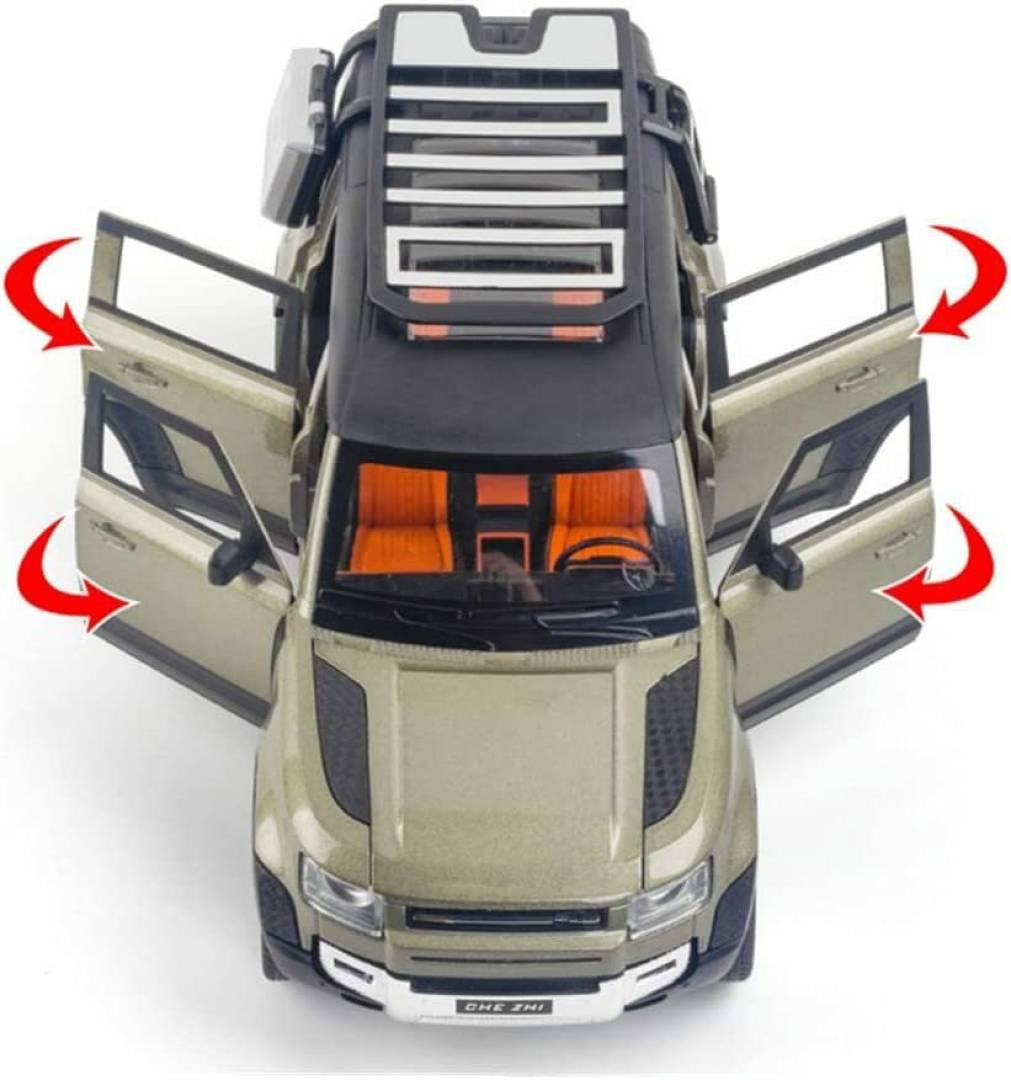 1:24 Defender Die cast Metal Light & Sound (Multicolor pc 1)  (Multicolor, Pack of: 1)
