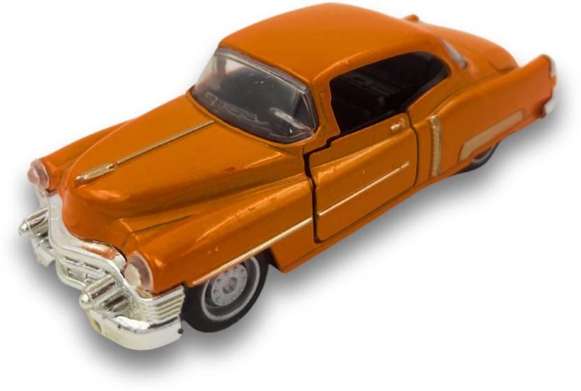 Kidoyz Die Cast 1:36 Vintage Car Pull Back Metal Model Retro Classic Car for Kids  (Orange, Red, Pack of: 1)